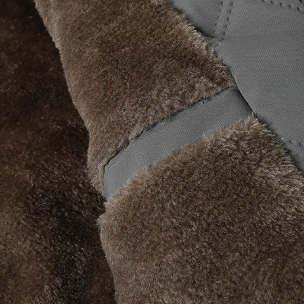 The Corvara Men’s Thick Plush Fleece Lined Winter Hooded Overcoat 6