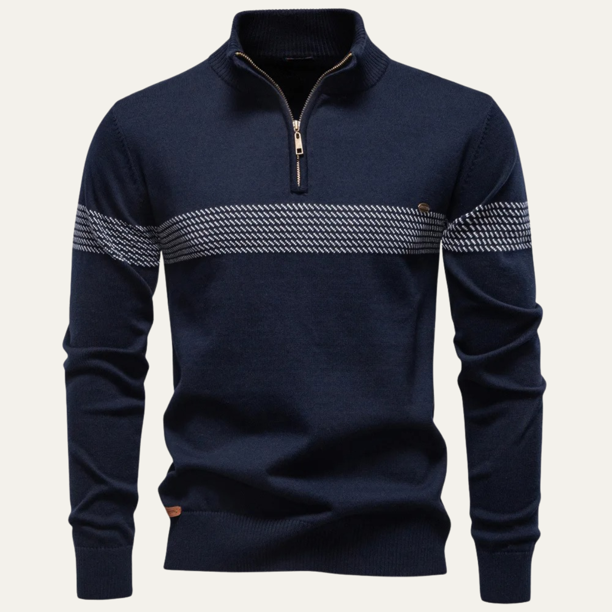 The Cotswolds Men’s Business Knit Quarter Zip Jumper 0