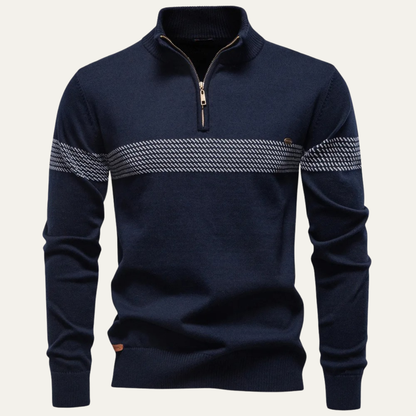 The Cotswolds Men’s Business Knit Quarter Zip Jumper 0