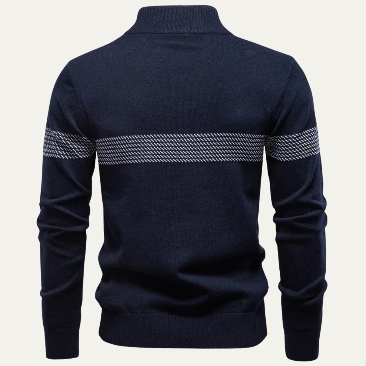 The Cotswolds Men’s Business Knit Quarter Zip Jumper 1