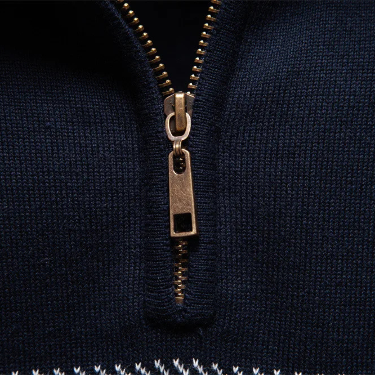 The Cotswolds Men’s Business Knit Quarter Zip Jumper 5