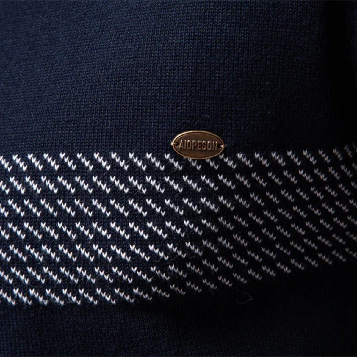 The Cotswolds Men’s Business Knit Quarter Zip Jumper 6