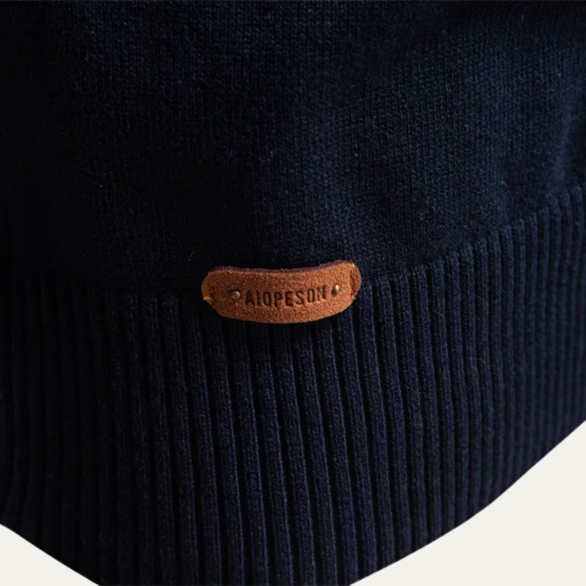 The Cotswolds Men’s Business Knit Quarter Zip Jumper 8