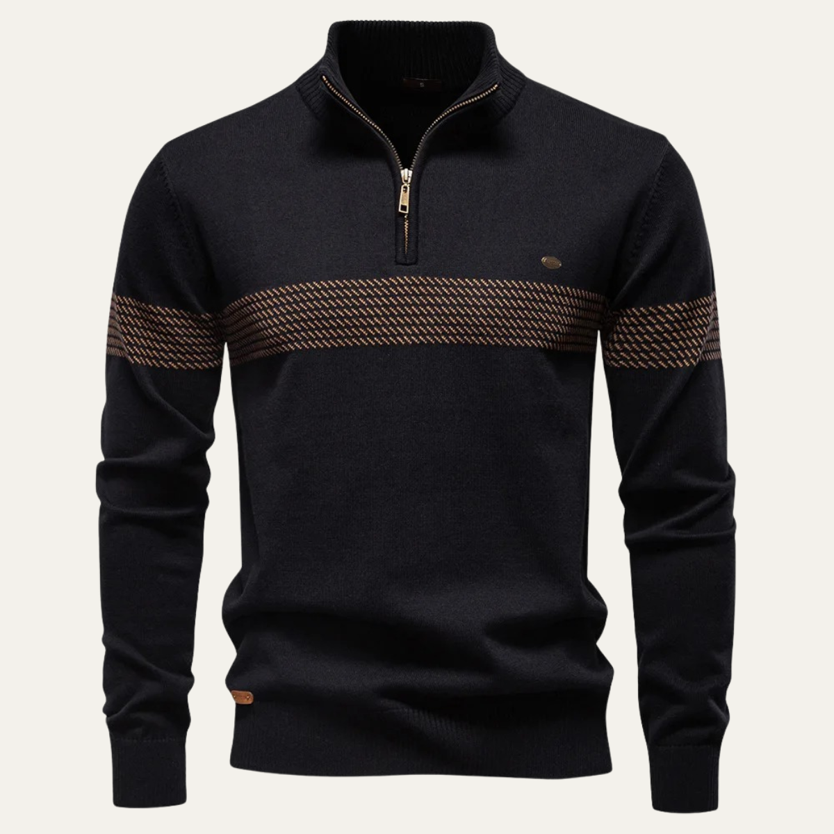 The Cotswolds Men’s Business Knit Quarter Zip Jumper 9