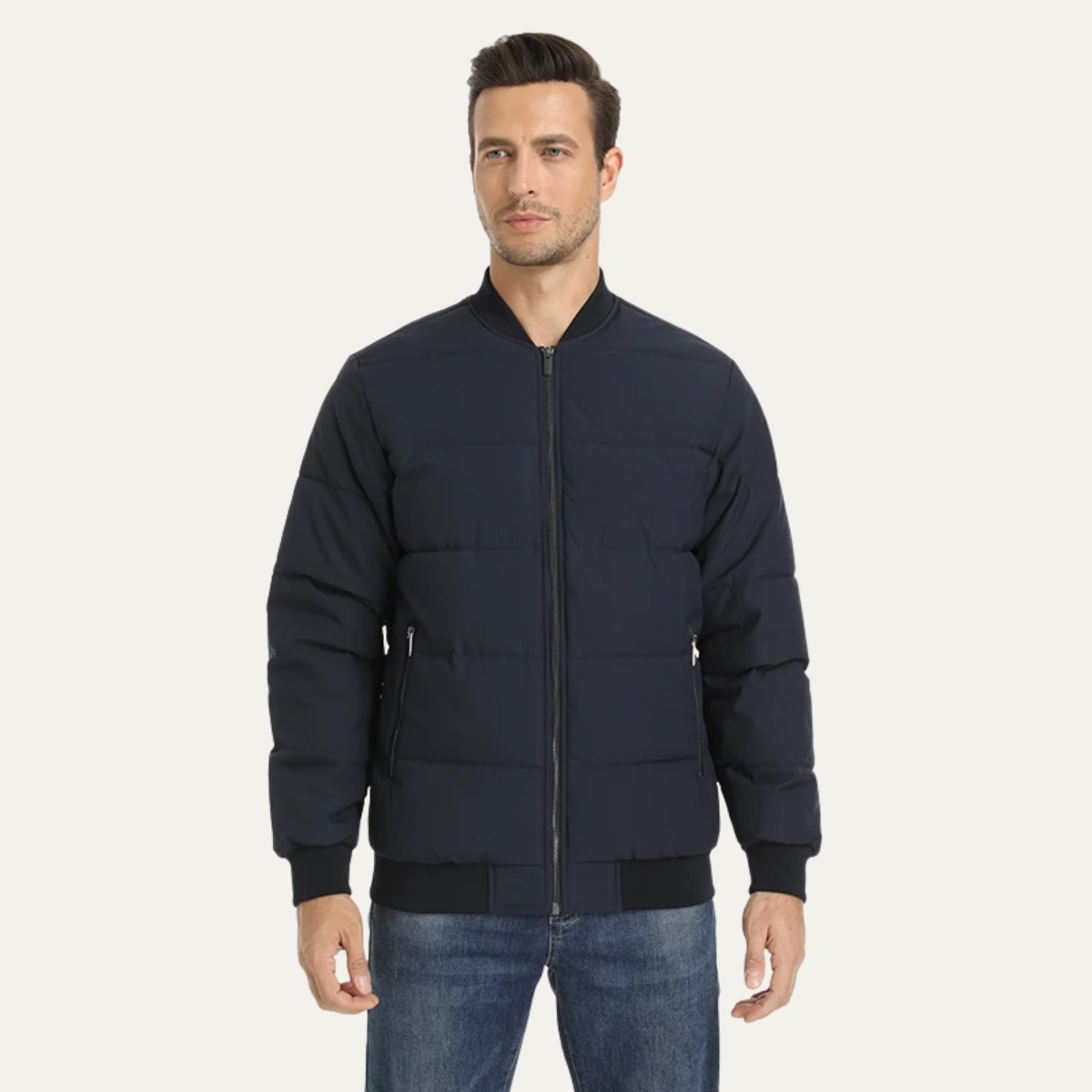 The Cumbernauld Men's Winter Quilted Puffer Jacket 1