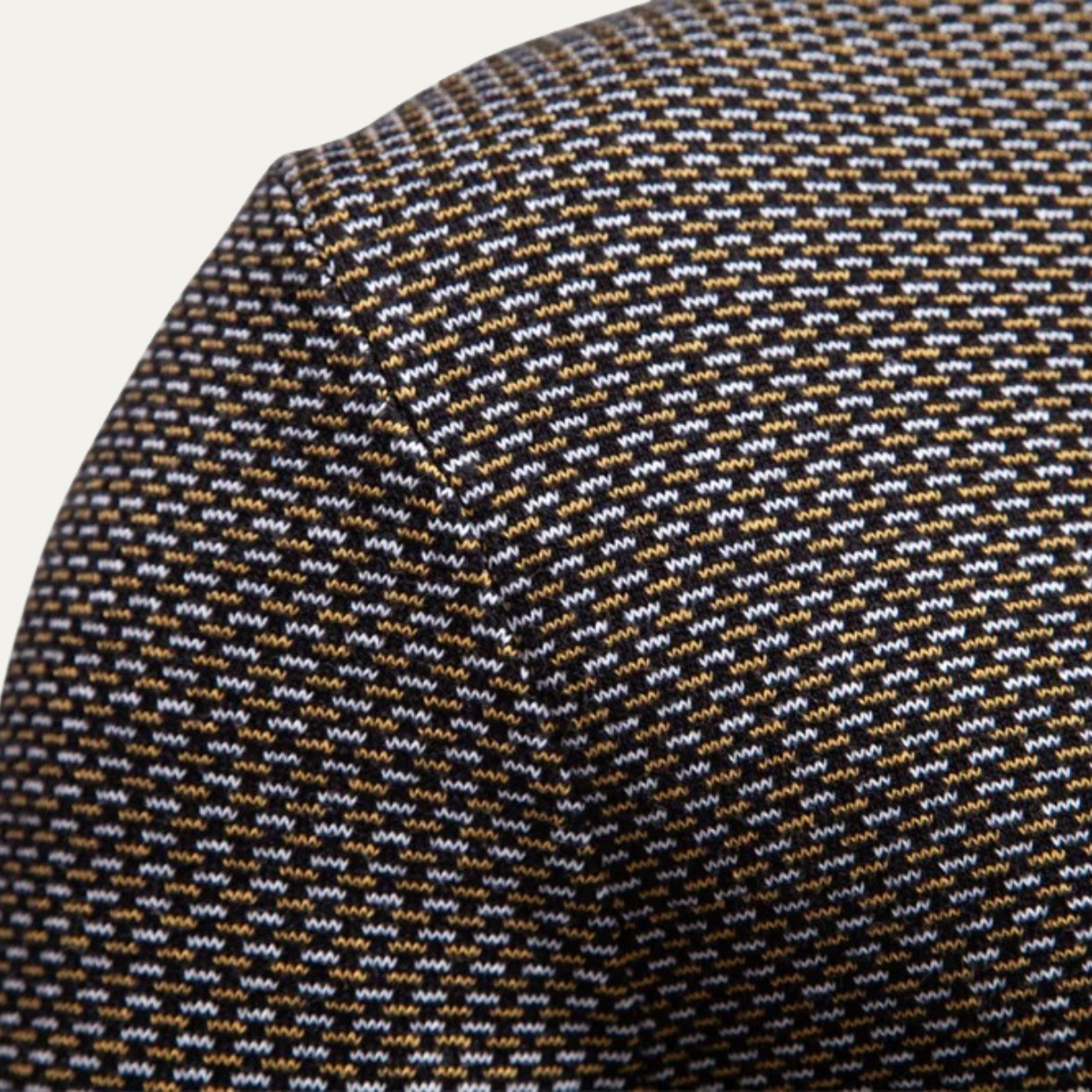 The Darrow Men’s Trendy Quarter Zip Knitted Jumper 3