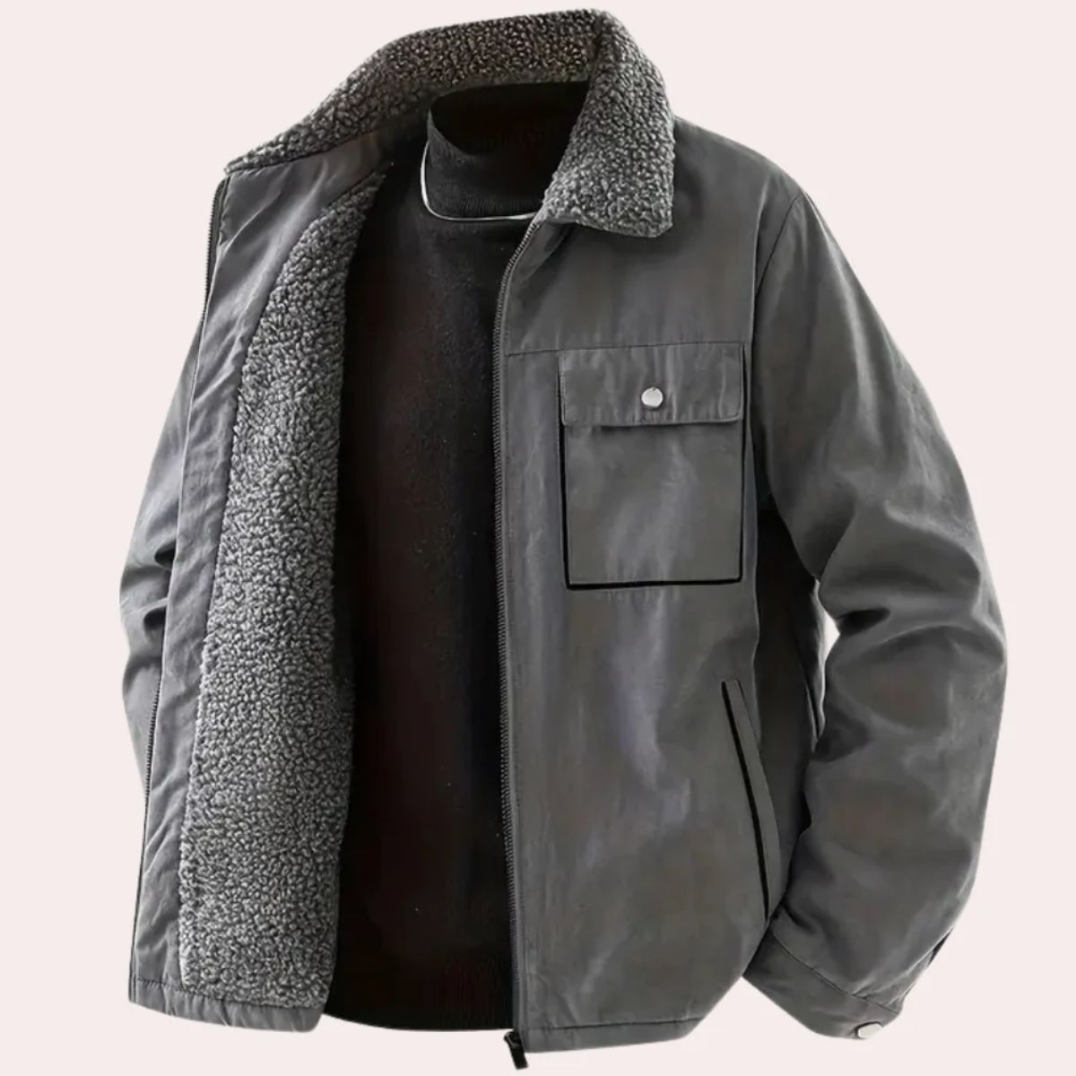 The Denver Fleece Lined Winter Coat for Men 3