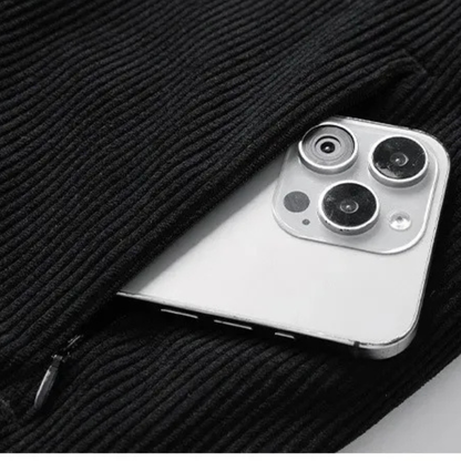 The Desenzano Men’s Sherpa Fleece Lined Warm Corduroy Jacket 2