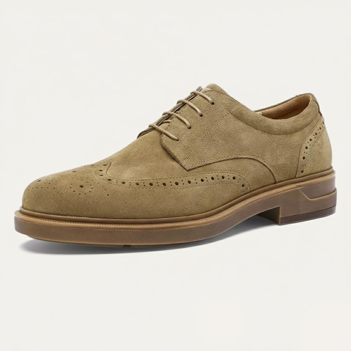The Desenzano Men’s Suede Dress Shoe – Classic Casual Smart Shoe 0