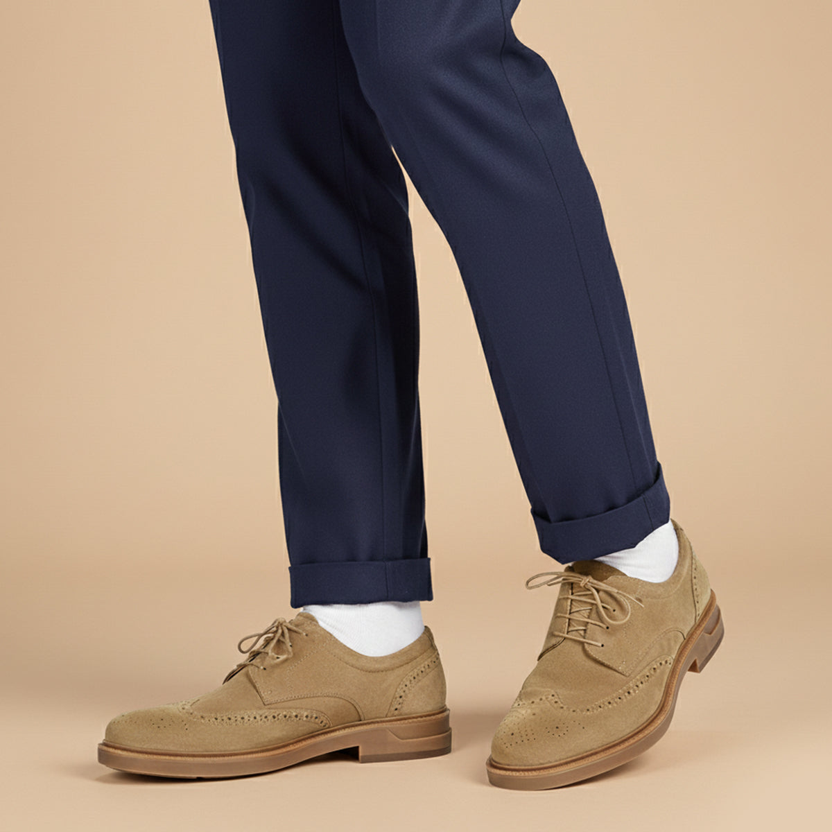 The Desenzano Men’s Suede Dress Shoe – Classic Casual Smart Shoe 1