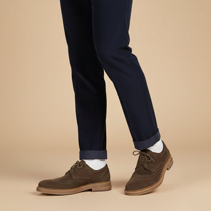 The Desenzano Men’s Suede Dress Shoe – Classic Casual Smart Shoe 5