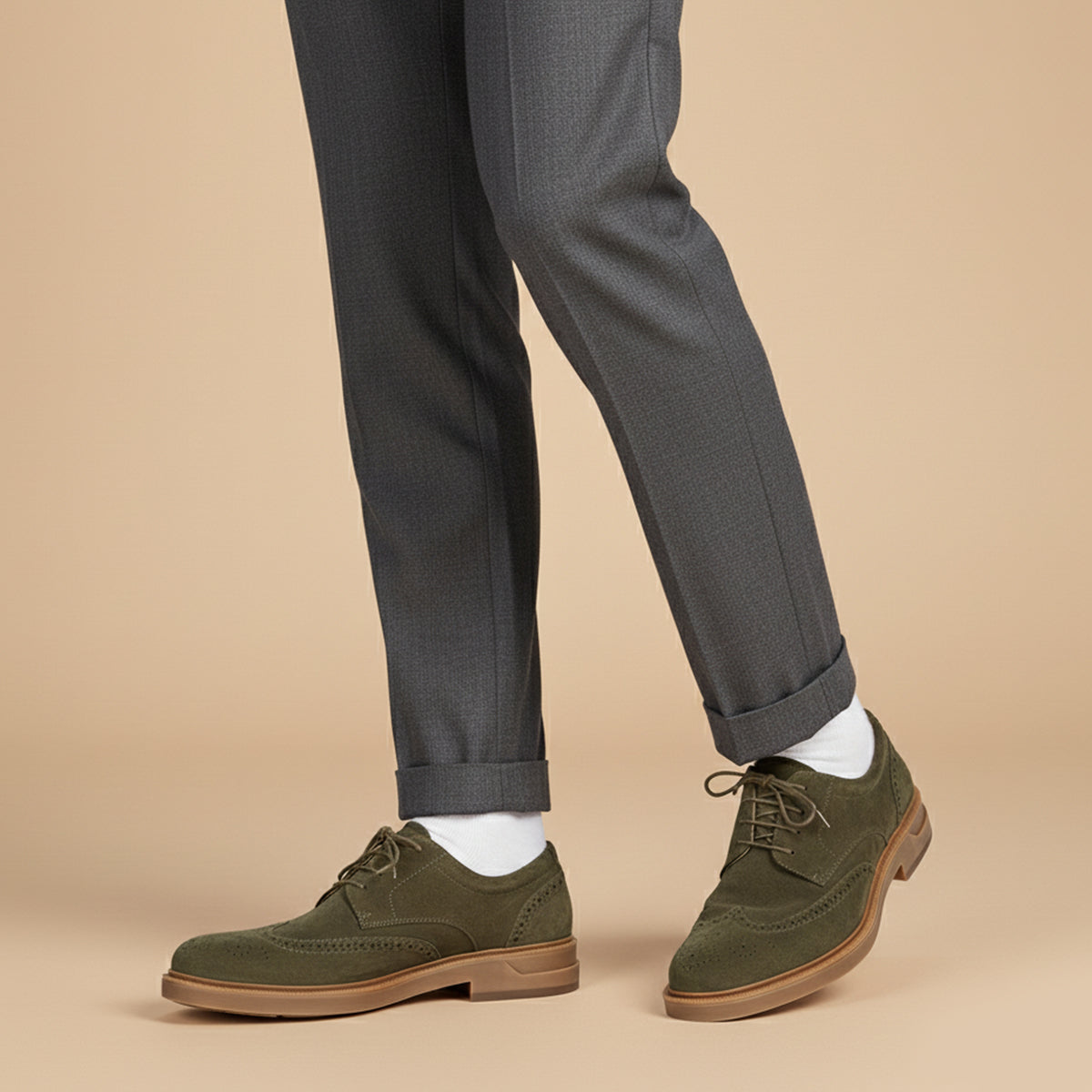 The Desenzano Men’s Suede Dress Shoe – Classic Casual Smart Shoe 7