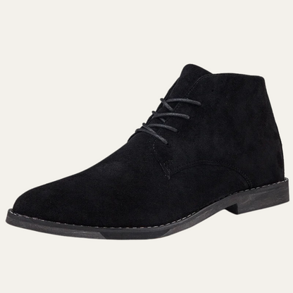 The Dockside Men’s Casual Suede Lace Up Ankle Boots 0
