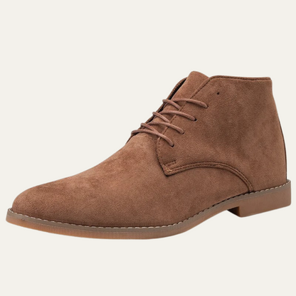 The Dockside Men’s Casual Suede Lace Up Ankle Boots 9