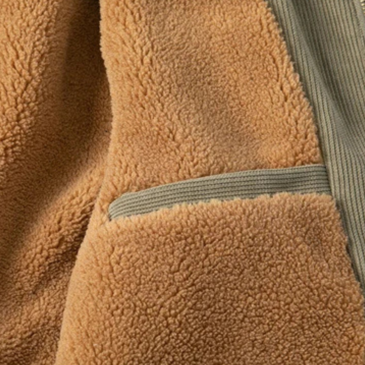 The Dorsoduro Men's Corduroy Sherpa Warm Winter Trucker Jacket 6