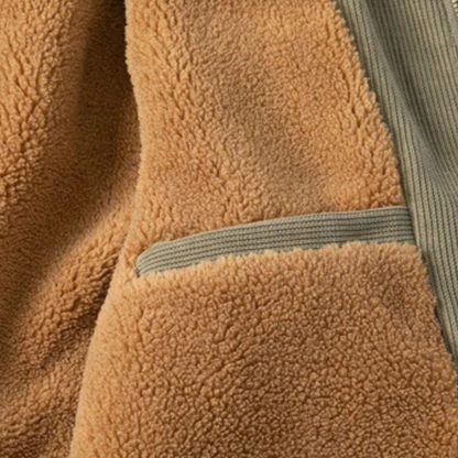 The Dorsoduro Men's Corduroy Sherpa Warm Winter Trucker Jacket 6