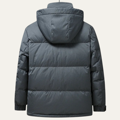 The Dunfermline Men’s Down Puffer Waterproof Hooded Jacket 4