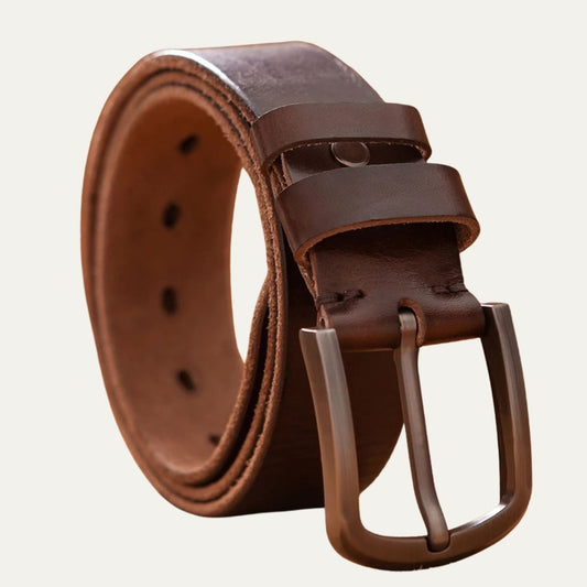 The Easton Belt – Genuine Cow Leather, Hand-Finished Classic 0