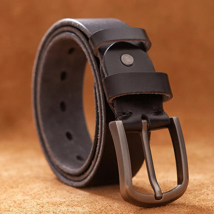 The Easton Belt – Genuine Cow Leather, Hand-Finished Classic 3