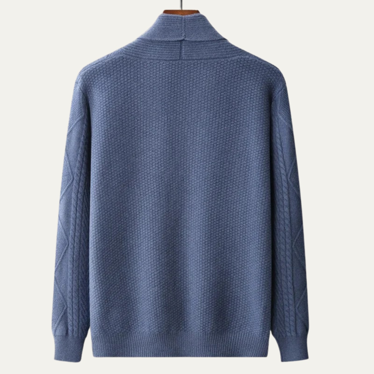 The Edinburgh Men’s Luxury Cashmere Button Cardigan 1