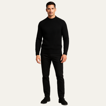 The Ely 100% Cashmere Crewneck for Men 1