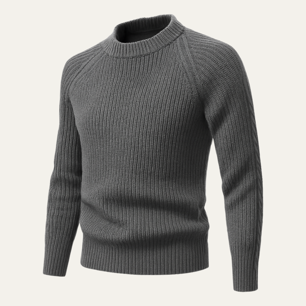 The Ely 100% Cashmere Crewneck for Men 6