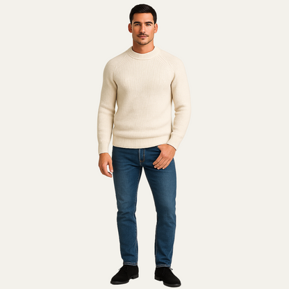 The Ely 100% Cashmere Crewneck for Men 7