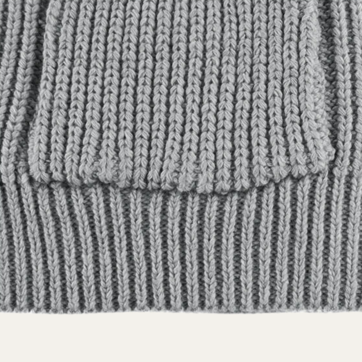 The Farnham Men’s Chunky Knit Shawl Collar Cardigan 4