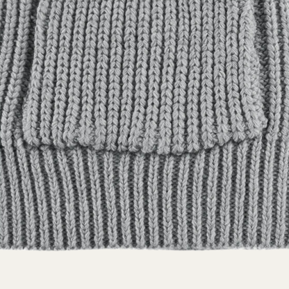 The Farnham Men’s Chunky Knit Shawl Collar Cardigan 4