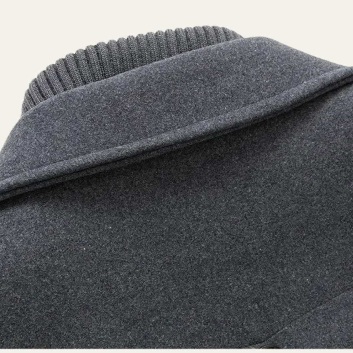 The Fasano Men's Smart Lapel Wool Blend Winter Coat 2