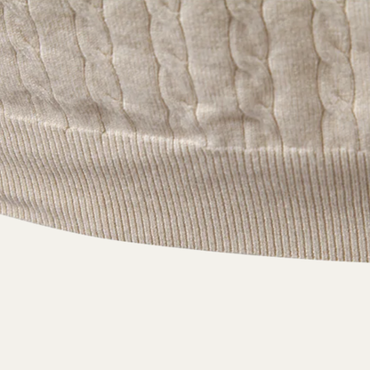 The Folkestone Men’s Trendy Buttoned Knit Polo Sweater 4