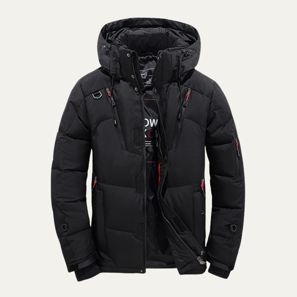 The Foxglove Men’s Insulated Winter Park Jacket with Hood 0