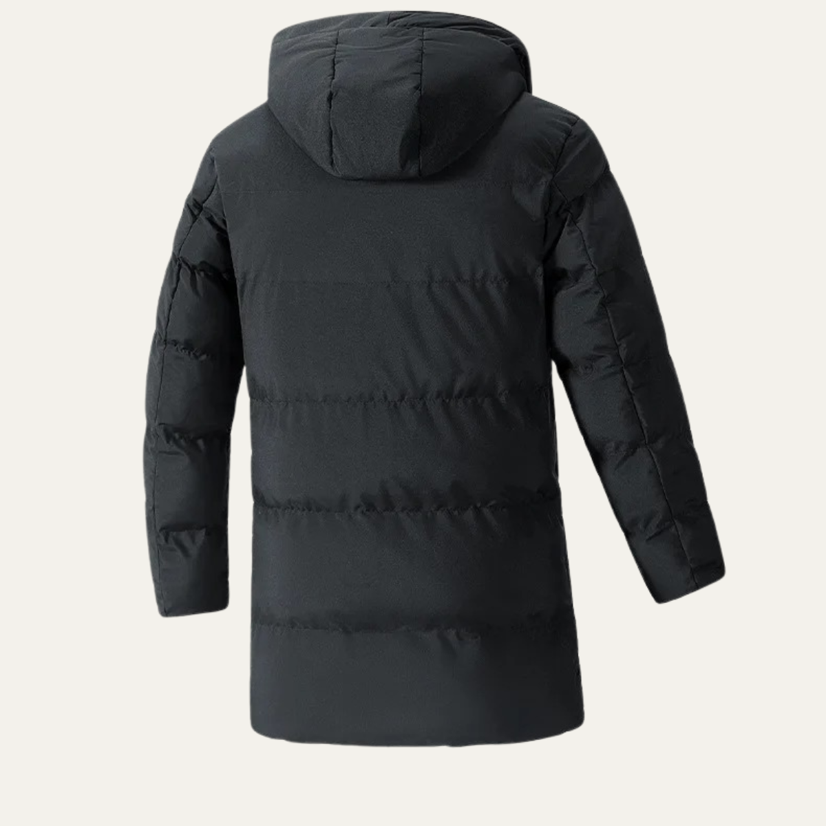 The Fulham Men’s Long Hooded Puffer Winter Jacket 3