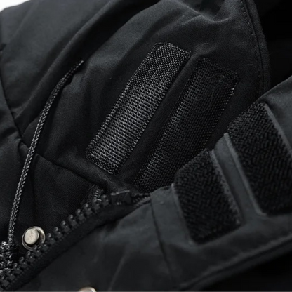 The Fulham Men’s Long Hooded Puffer Winter Jacket 8