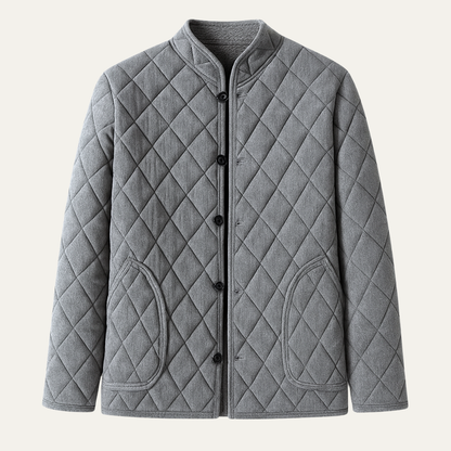 The Gerace Men’s Quilted Winter Fleece Lined Jacket 0