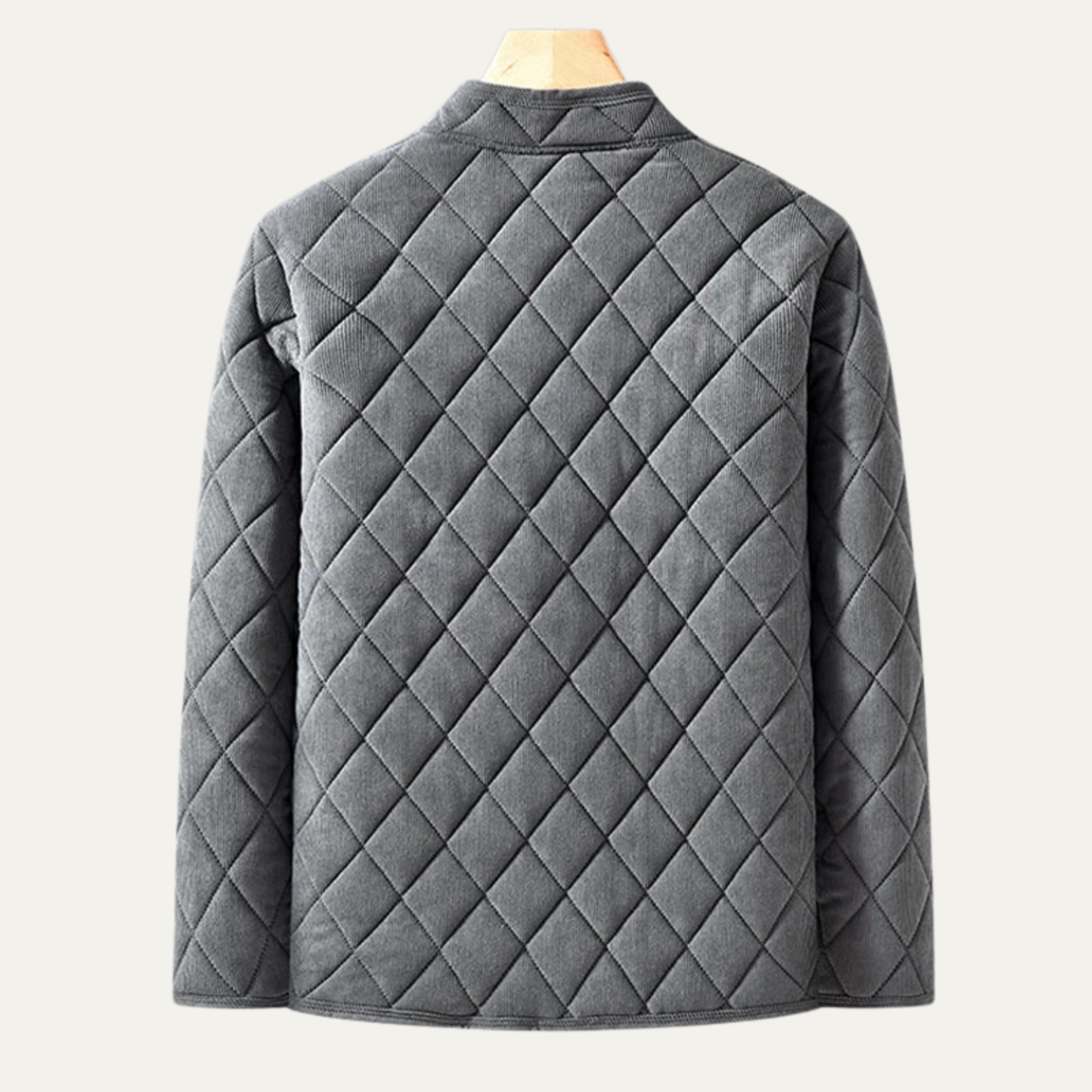 The Gerace Men’s Quilted Winter Fleece Lined Jacket 3