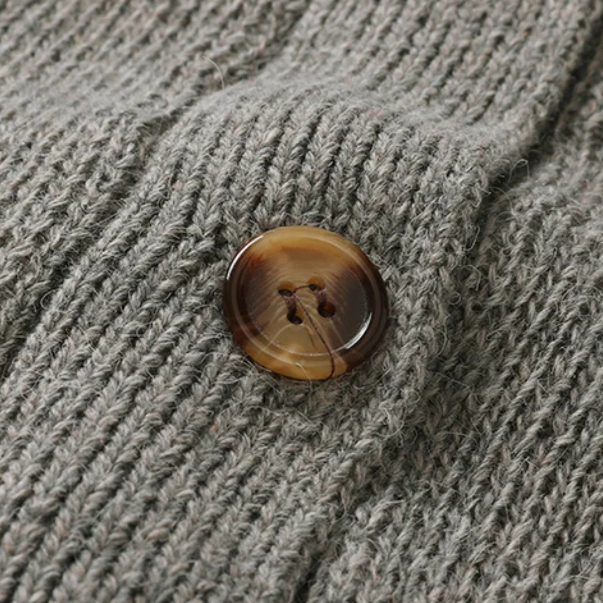 The Greenwich Men’s Button Up Streetwear V Neck Knitted Cardigan 2