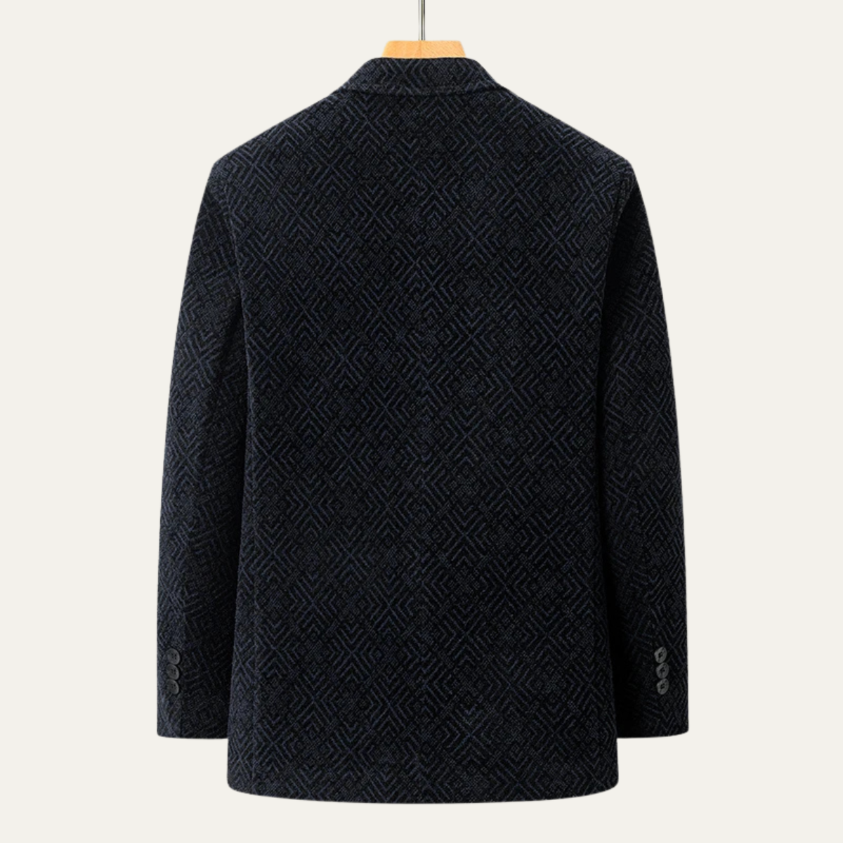 The Gualdo Tadino Men’s Winter Thick Fleece Lined Blazer Jacket 2