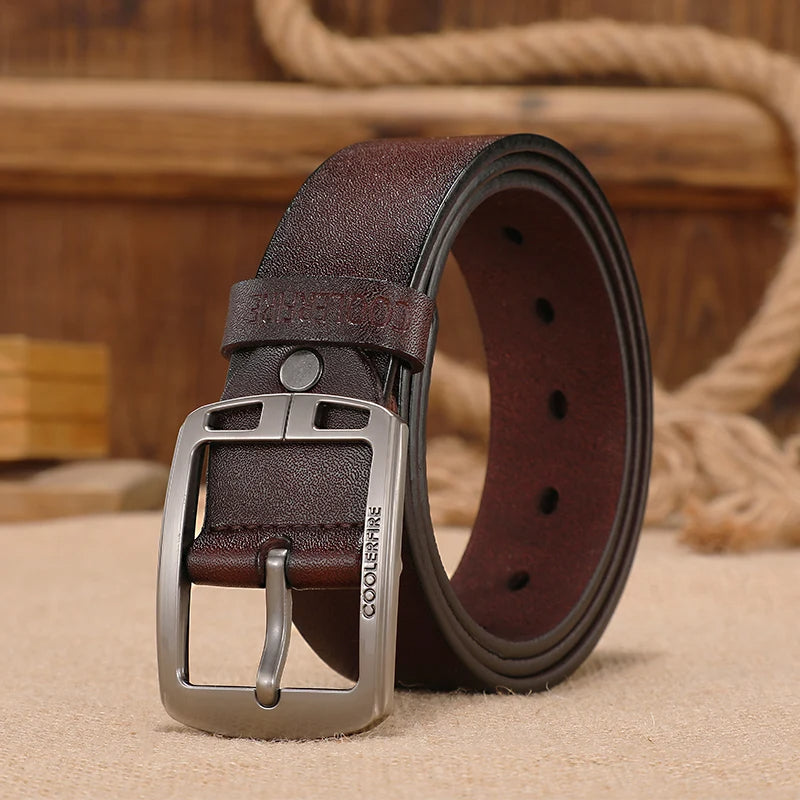 The Hadlow Belt – Genuine Cowhide, Modern Vintage Style 4