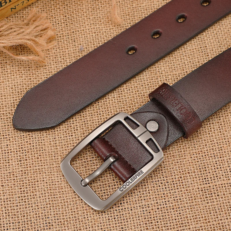 The Hadlow Belt – Genuine Cowhide, Modern Vintage Style 7