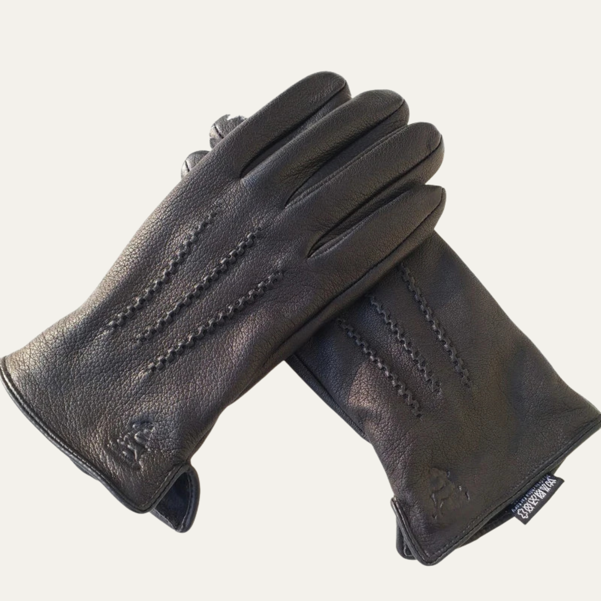 The Hartley Men’s Leather Winter Warm Gloves 0