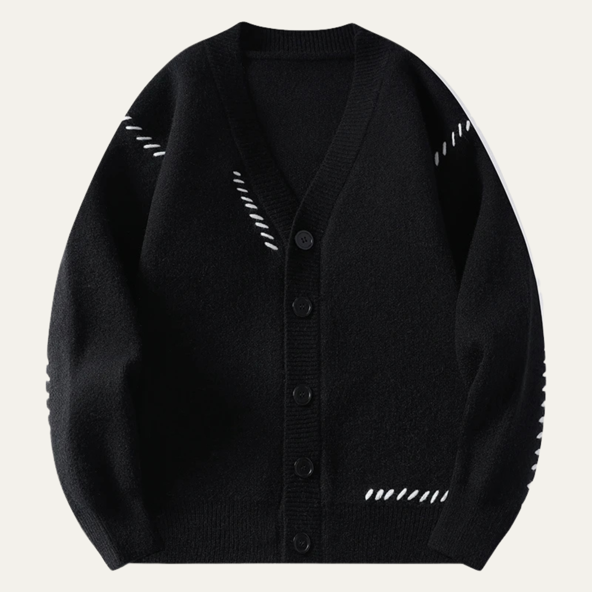 The Hawthorne Men’s Button Front Knit Cardigan Jumper 5