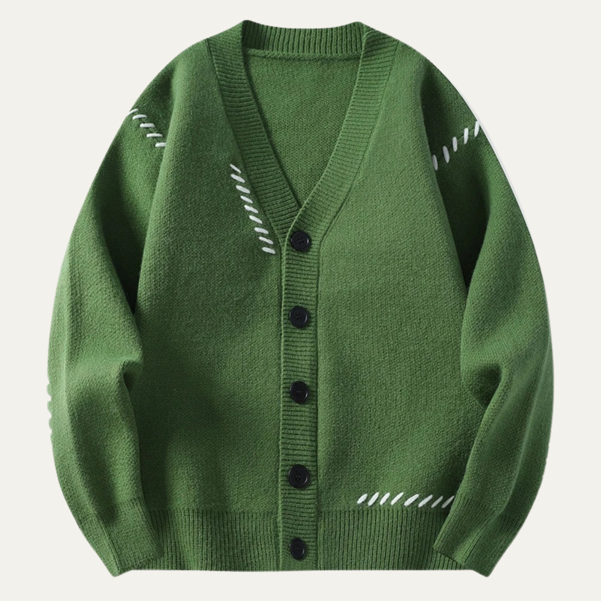 The Hawthorne Men’s Button Front Knit Cardigan Jumper 7