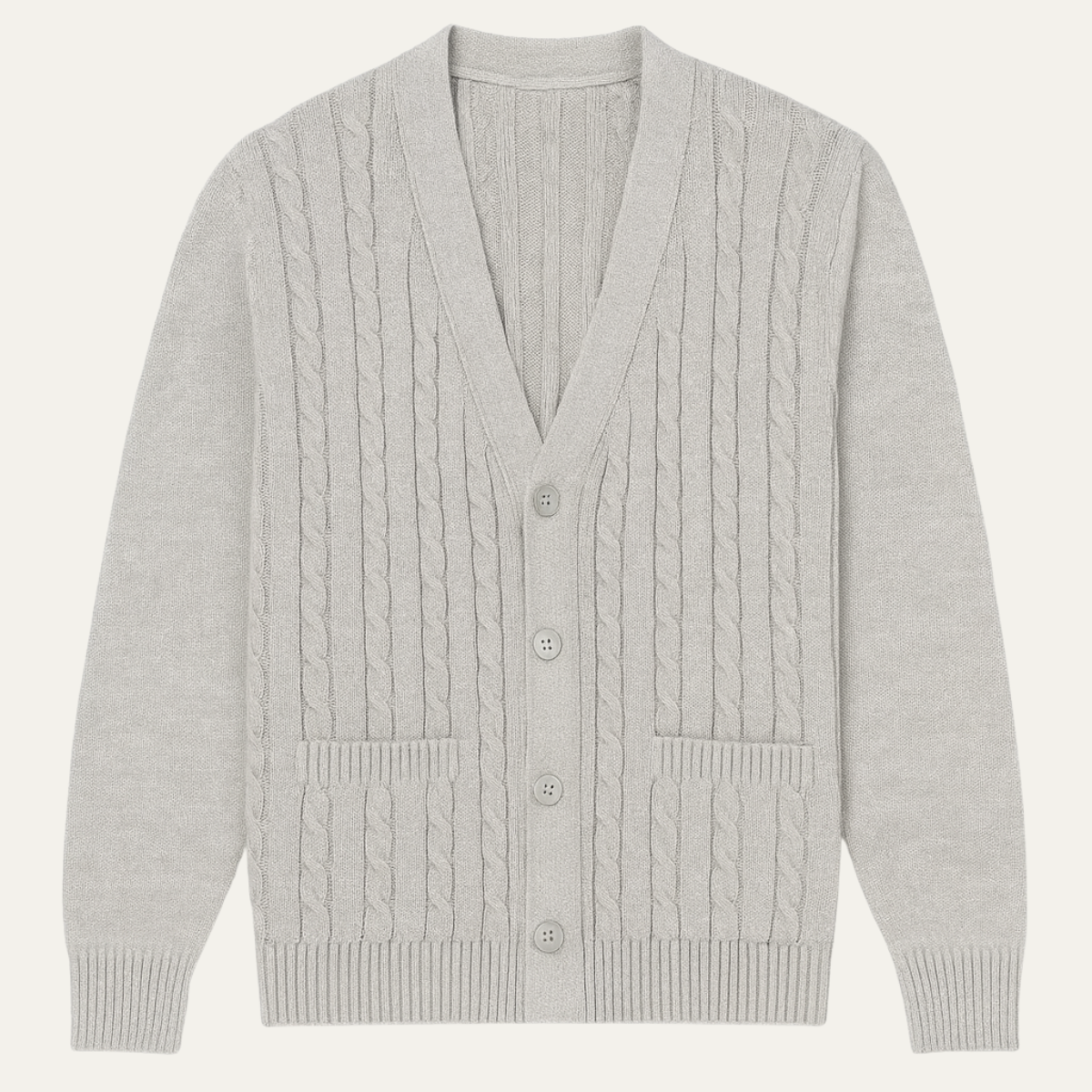 The Heathmoor Men’s Stylish V Neck Knit Winter Cardigan 1
