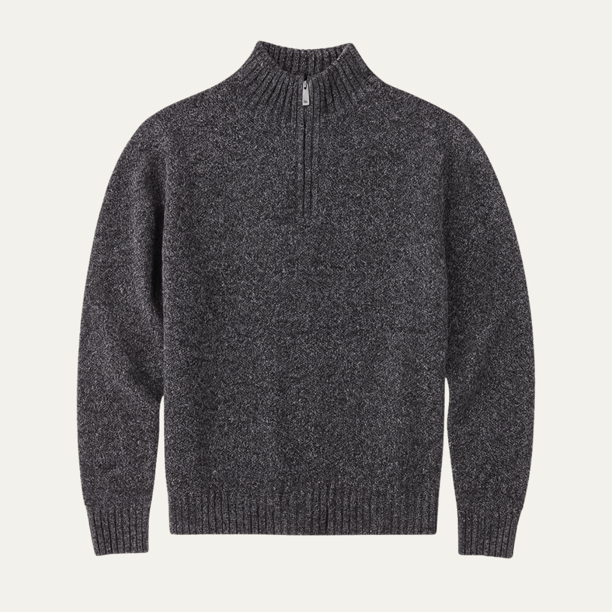 The Highland Quarter Zip Knit Jumper 1