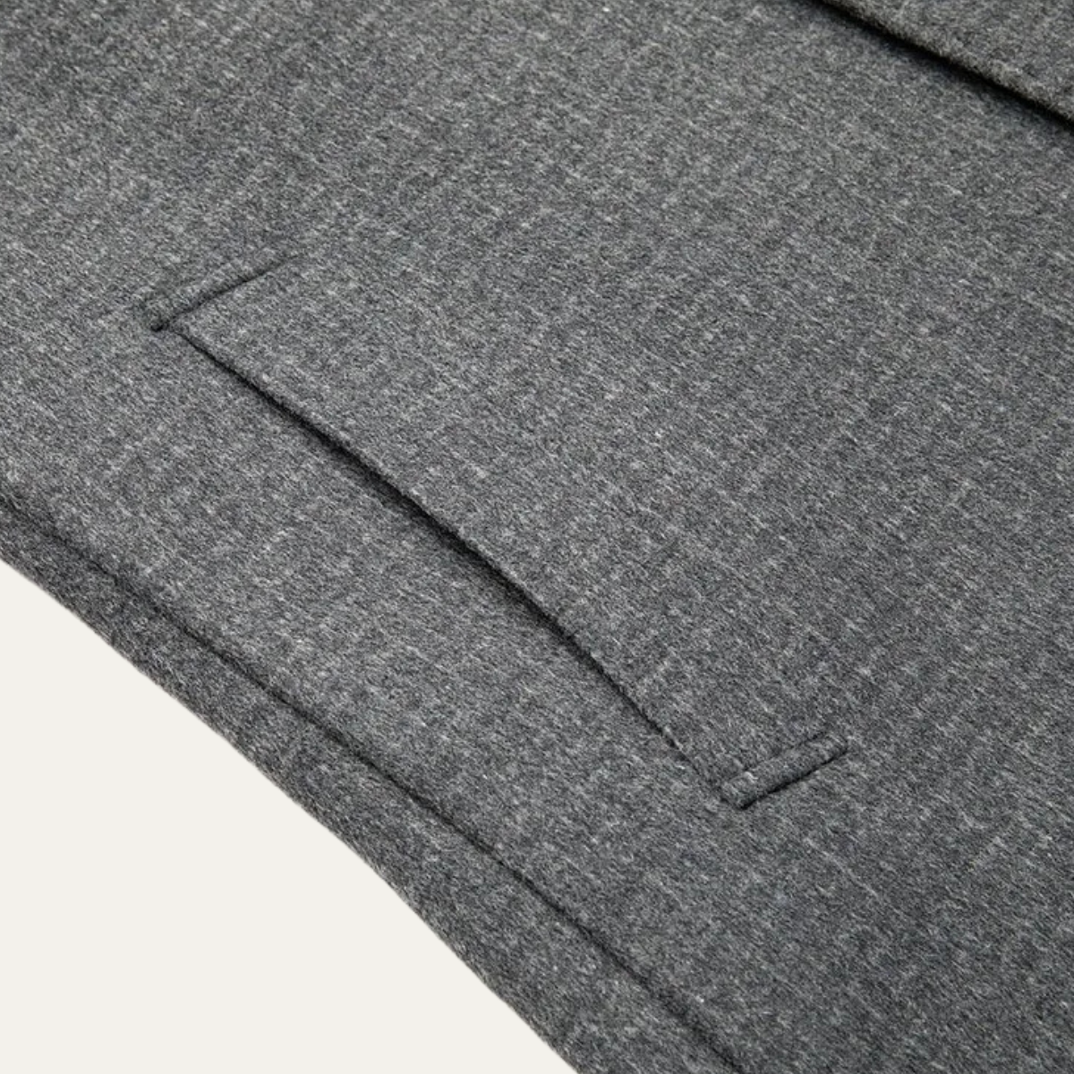 The La Villa Men’s Classic Double Faced Wool Overcoat 6