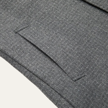 The La Villa Men’s Classic Double Faced Wool Overcoat 6