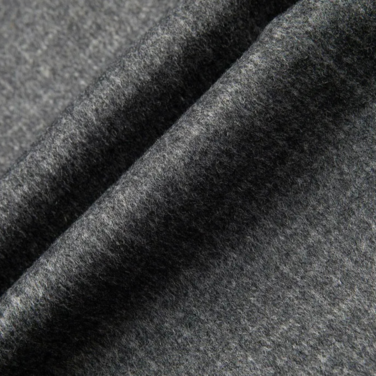 The La Villa Men’s Classic Double Faced Wool Overcoat 8