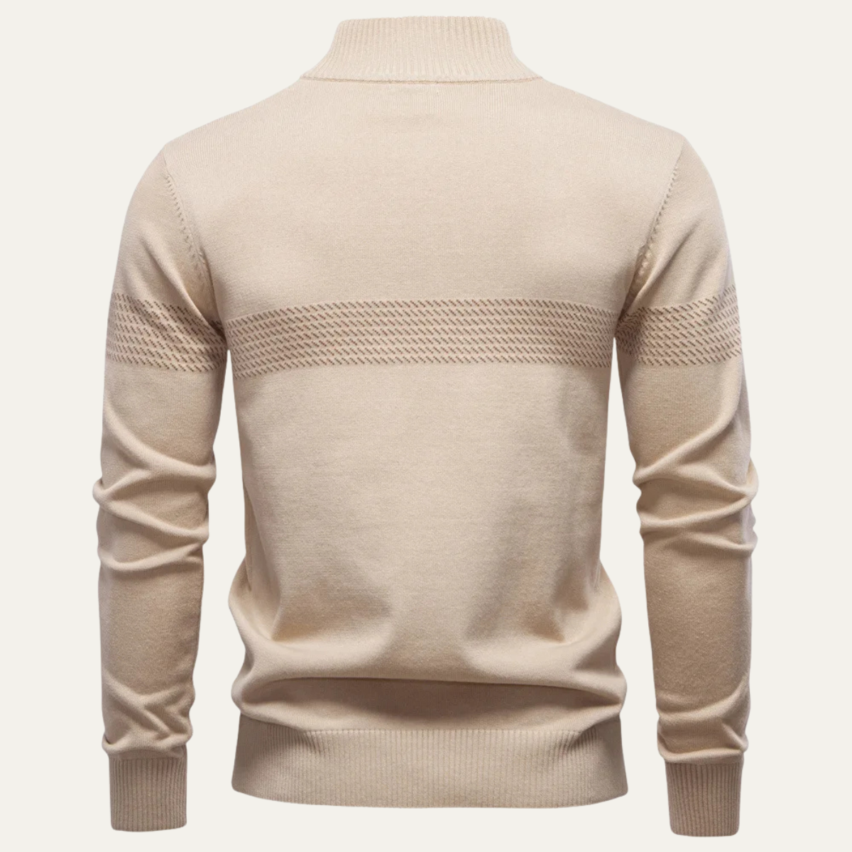 The Locorotondo Men’s Smart Half Zip Knit Jumper 1
