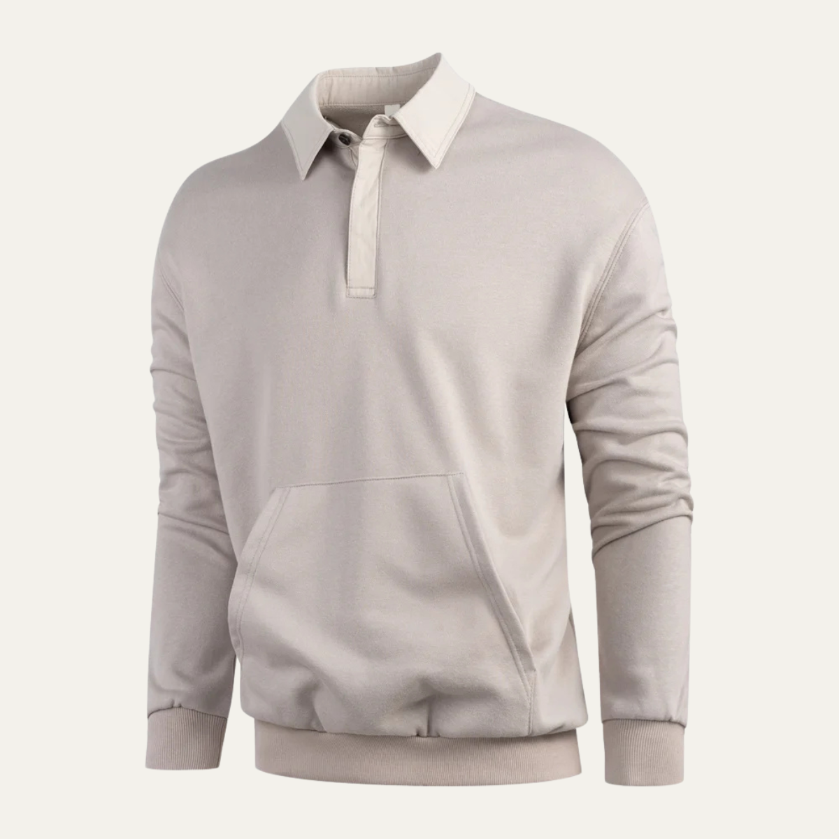 The Marettimo Men's Collared Cotton Polo Jumper with Pocket 1